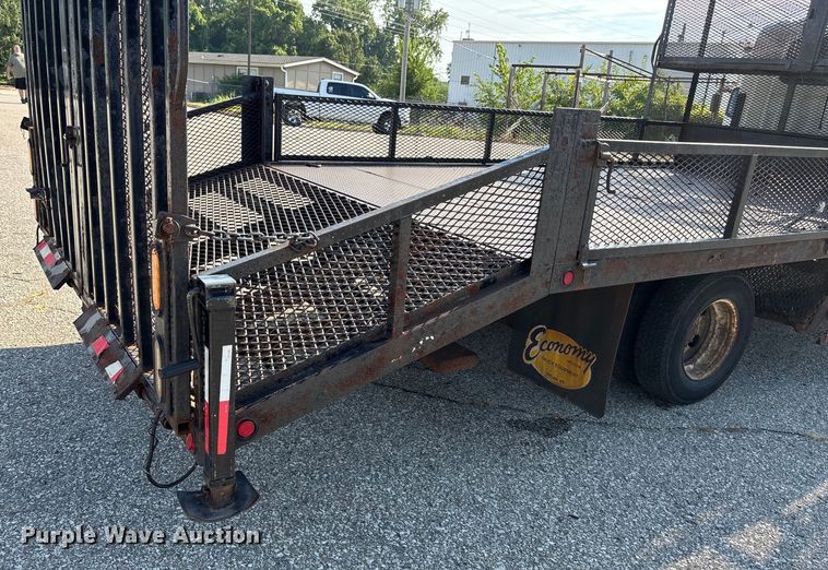 image for item DT3265 2012 Isuzu NPR crew cab flatbed truck