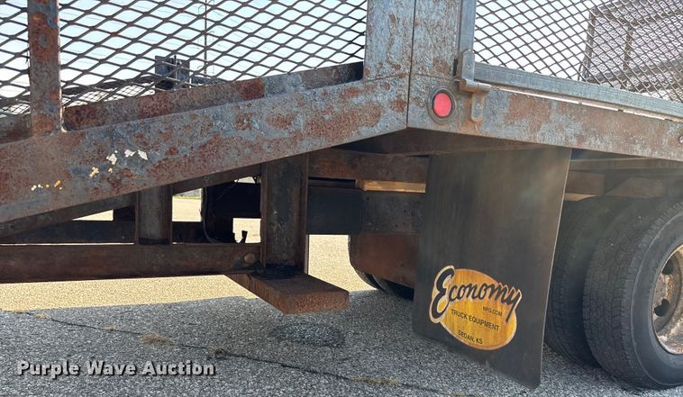 image for item DT3265 2012 Isuzu NPR crew cab flatbed truck