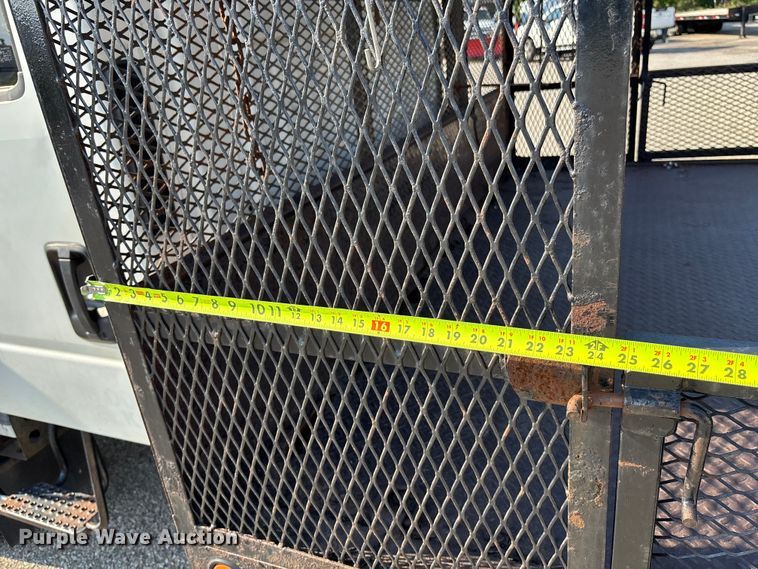 image for item DT3265 2012 Isuzu NPR crew cab flatbed truck