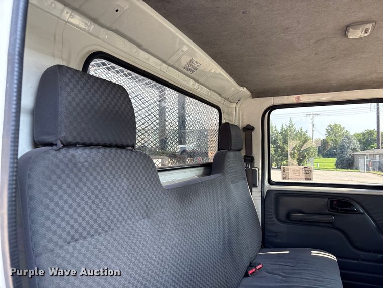 image for item DT3265 2012 Isuzu NPR crew cab flatbed truck