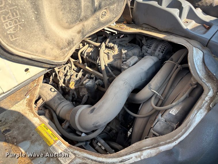 image for item DT3265 2012 Isuzu NPR crew cab flatbed truck