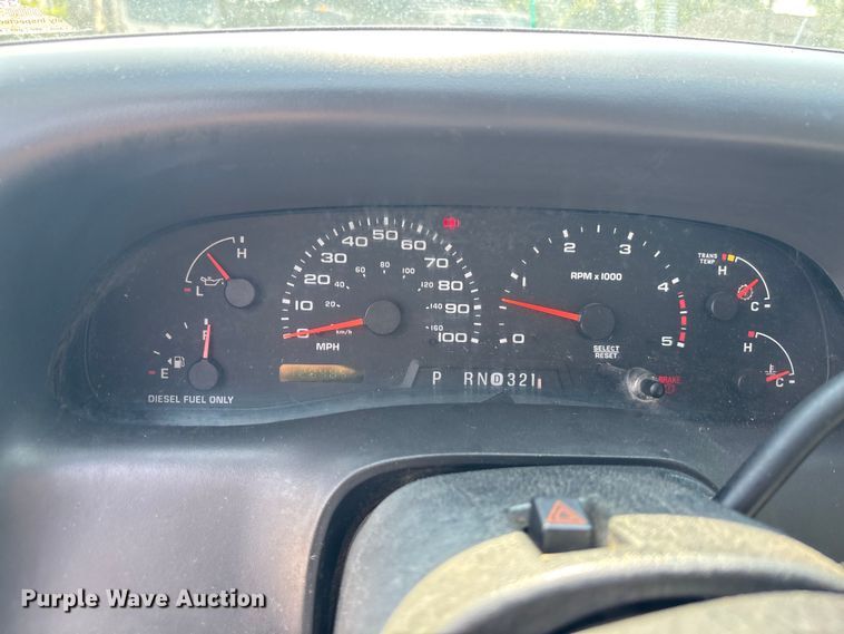 image for item DT3266 2003 Ford F450 Super Duty dump flatbed truck