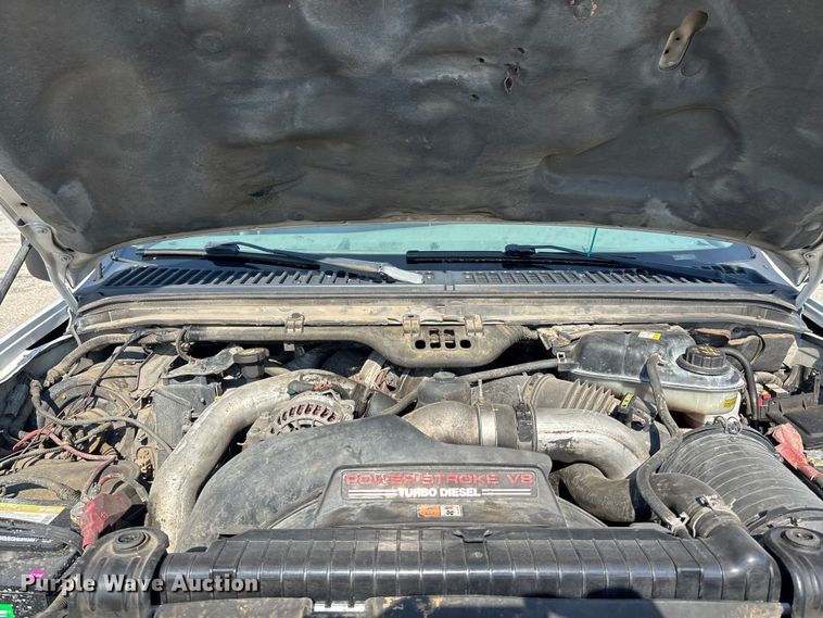 image for item DT3266 2003 Ford F450 Super Duty dump flatbed truck