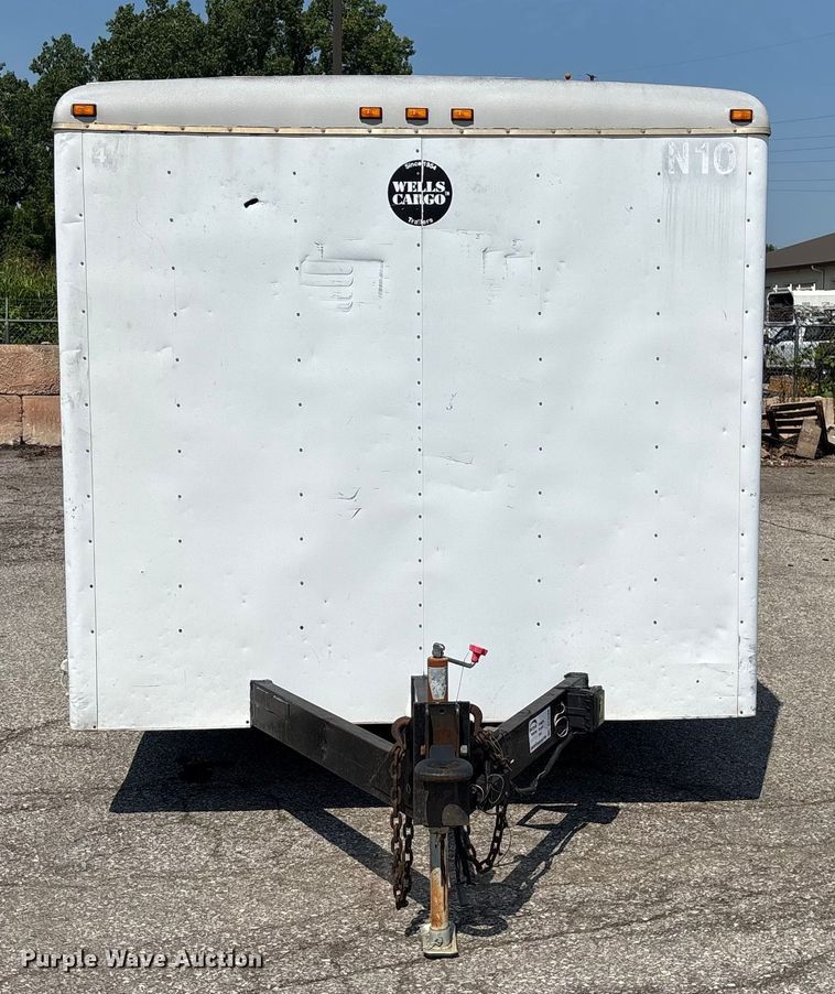 image for item DT3269 1999 Haulmart enclosed cargo trailer