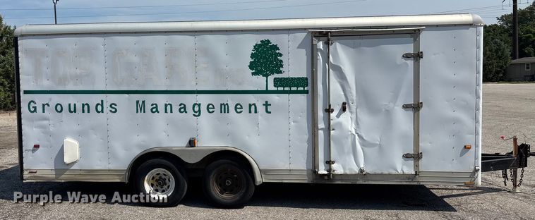 image for item DT3269 1999 Haulmart enclosed cargo trailer