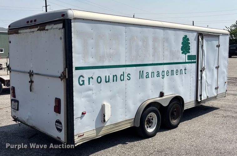 image for item DT3269 1999 Haulmart enclosed cargo trailer