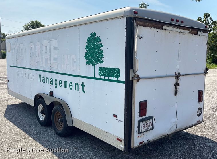 image for item DT3269 1999 Haulmart enclosed cargo trailer