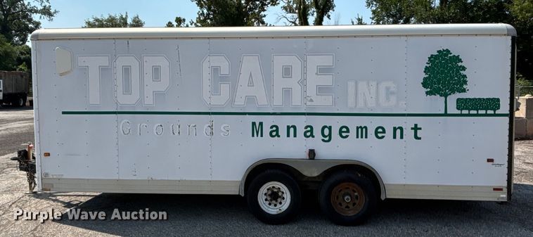 image for item DT3269 1999 Haulmart enclosed cargo trailer