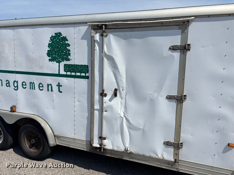 image for item DT3269 1999 Haulmart enclosed cargo trailer