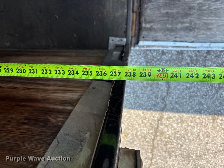 image for item DT3269 1999 Haulmart enclosed cargo trailer