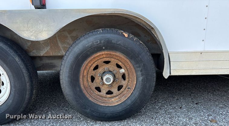 image for item DT3269 1999 Haulmart enclosed cargo trailer