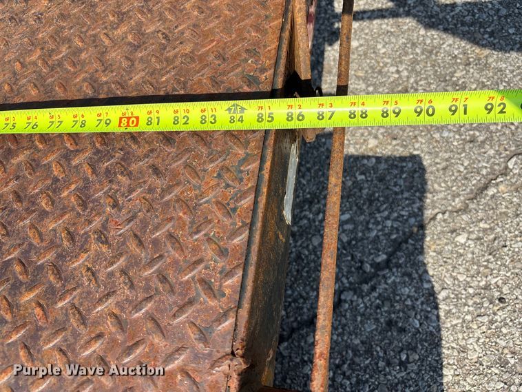 image for item DT3271 2007 Maxey utility trailer