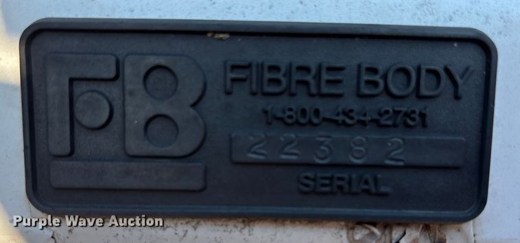 image for item DT3275 Fibre Body utility bed insert