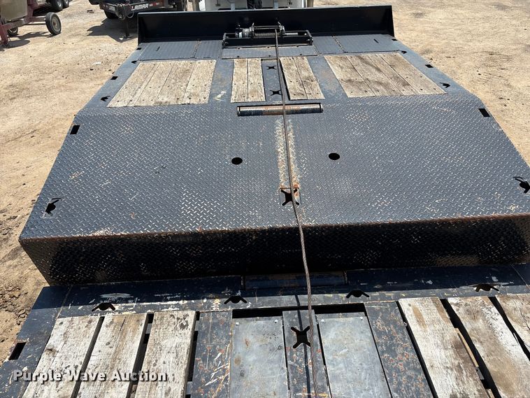 image for item DT3289 2012 Trail King TK70SA-482 drop deck tilt deck equipment trailer