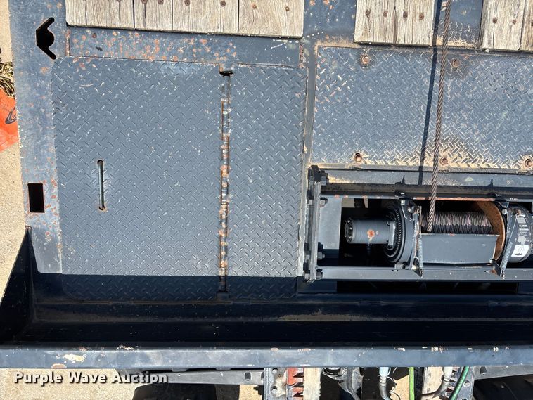 image for item DT3289 2012 Trail King TK70SA-482 drop deck tilt deck equipment trailer