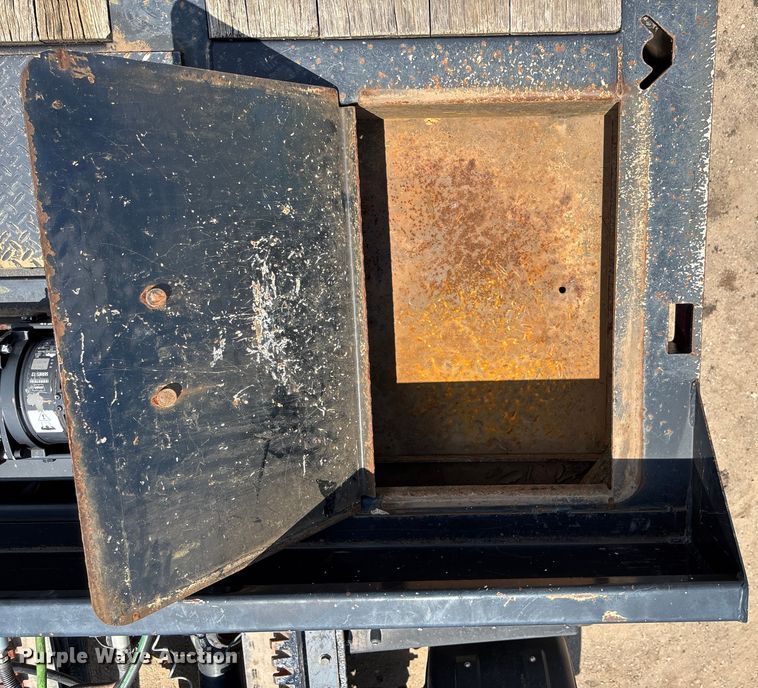 image for item DT3289 2012 Trail King TK70SA-482 drop deck tilt deck equipment trailer