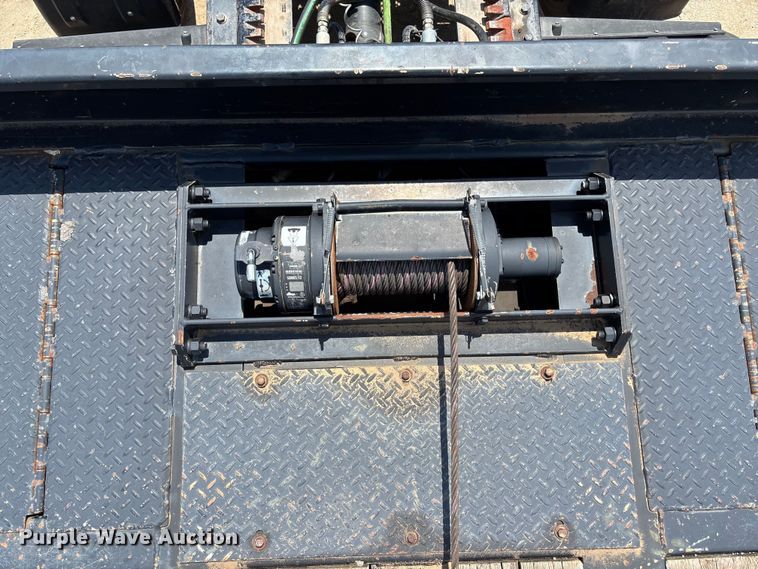 image for item DT3289 2012 Trail King TK70SA-482 drop deck tilt deck equipment trailer