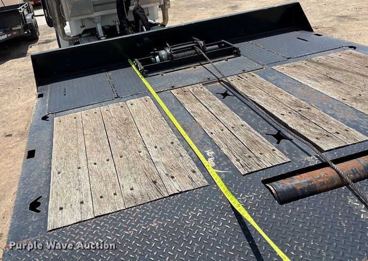 image for item DT3289 2012 Trail King TK70SA-482 drop deck tilt deck equipment trailer