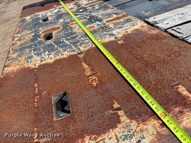 image for item DT3289 2012 Trail King TK70SA-482 drop deck tilt deck equipment trailer