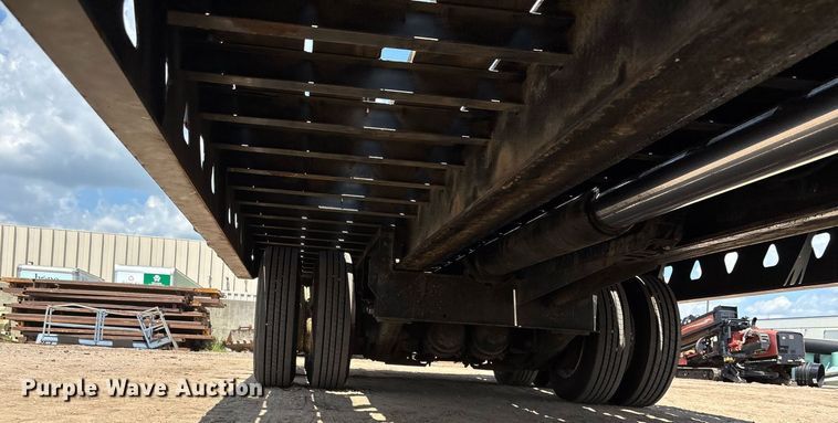 image for item DT3289 2012 Trail King TK70SA-482 drop deck tilt deck equipment trailer