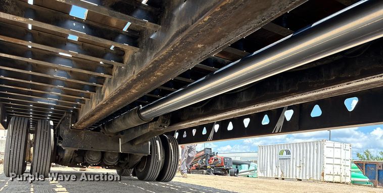 image for item DT3289 2012 Trail King TK70SA-482 drop deck tilt deck equipment trailer