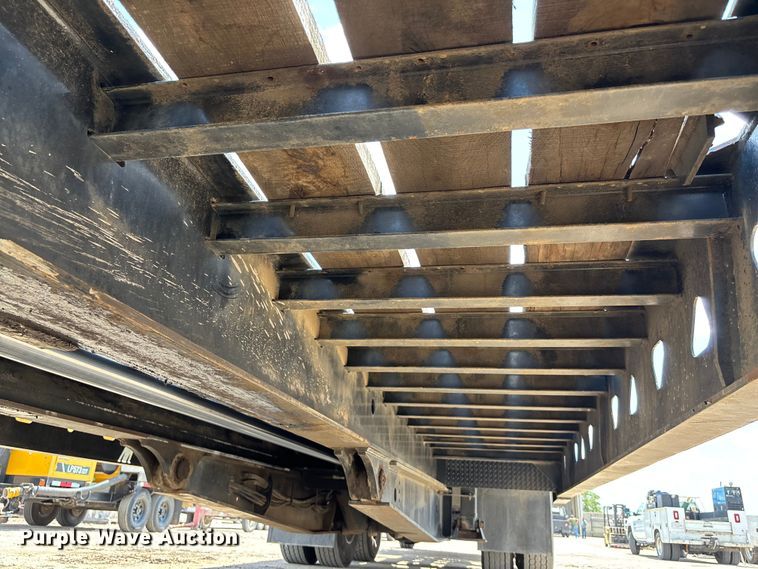 image for item DT3289 2012 Trail King TK70SA-482 drop deck tilt deck equipment trailer