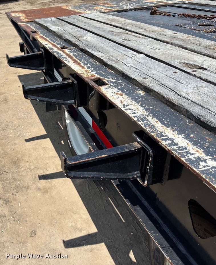 image for item DT3289 2012 Trail King TK70SA-482 drop deck tilt deck equipment trailer