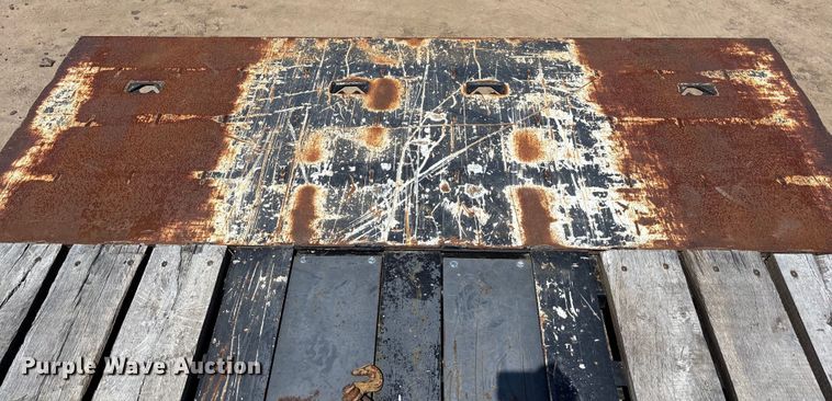 image for item DT3289 2012 Trail King TK70SA-482 drop deck tilt deck equipment trailer