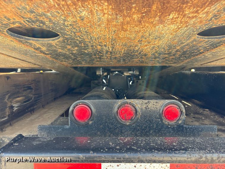 image for item DT3289 2012 Trail King TK70SA-482 drop deck tilt deck equipment trailer