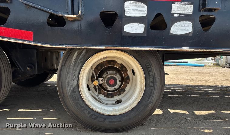 image for item DT3289 2012 Trail King TK70SA-482 drop deck tilt deck equipment trailer