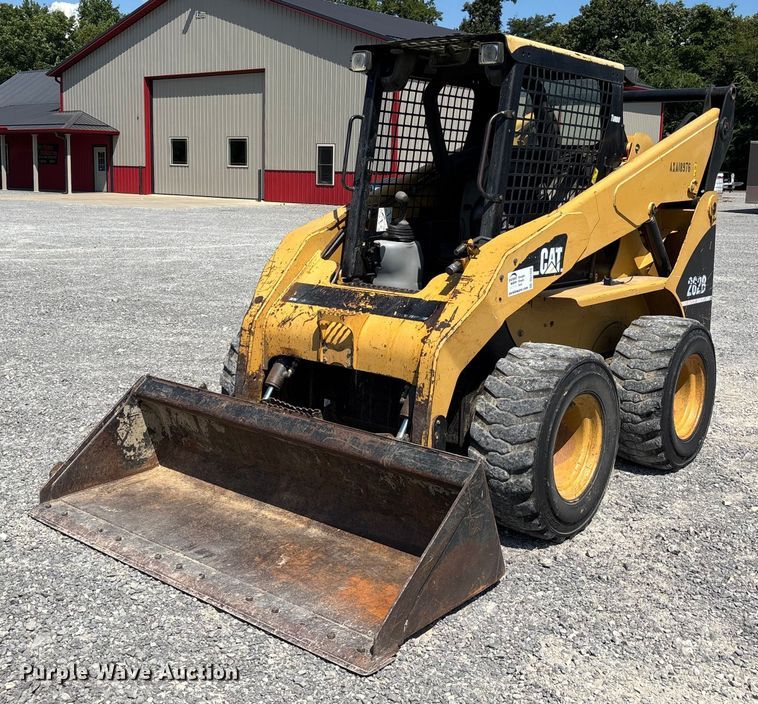 MINI CARGADOR SOBRE RUEDAS 2006 CATERPILLAR 262B