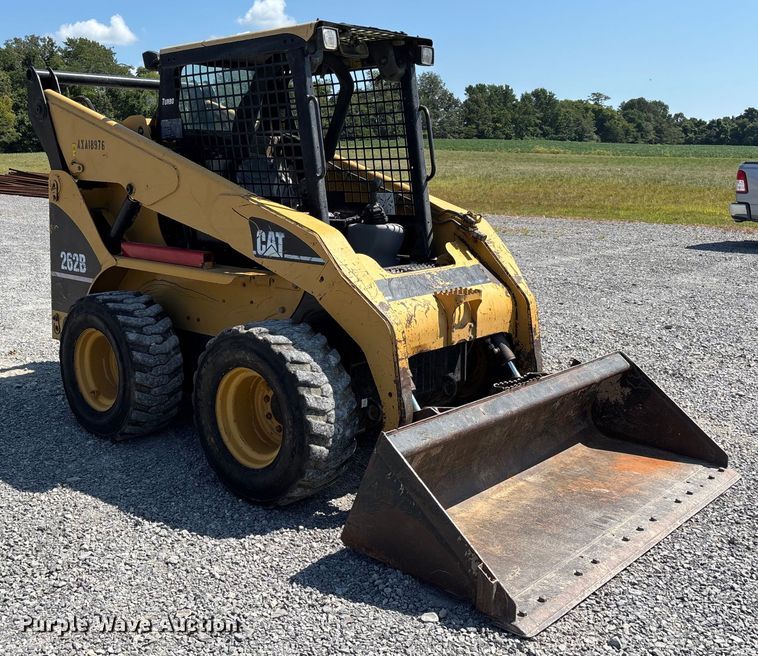 MINI CARGADOR SOBRE RUEDAS 2006 CATERPILLAR 262B