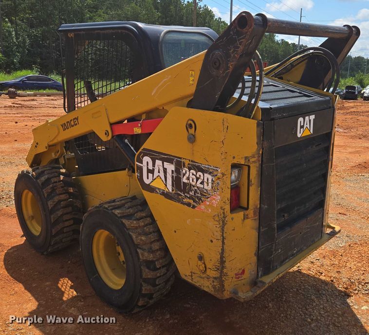 image for item DU2504 2019 Caterpillar 262D skid steer loader