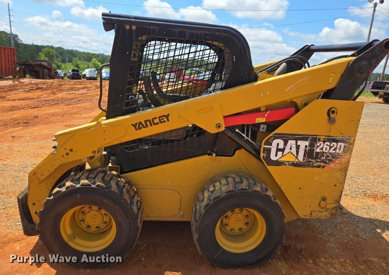 image for item DU2504 2019 Caterpillar 262D skid steer loader