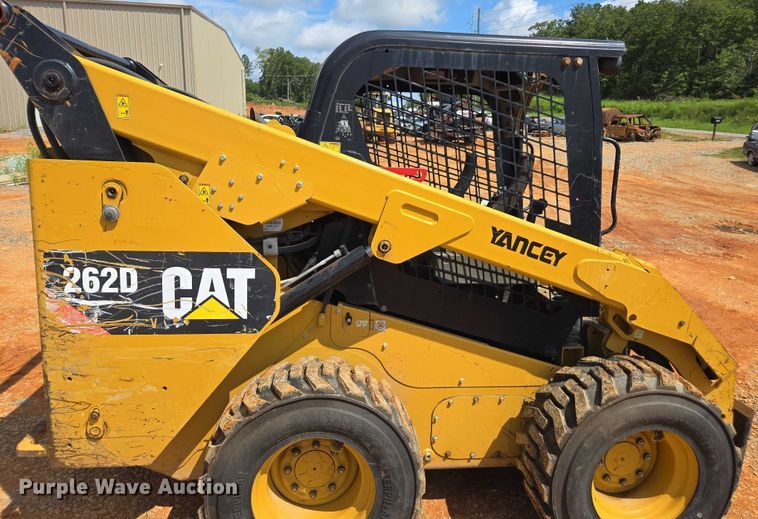 image for item DU2504 2019 Caterpillar 262D skid steer loader
