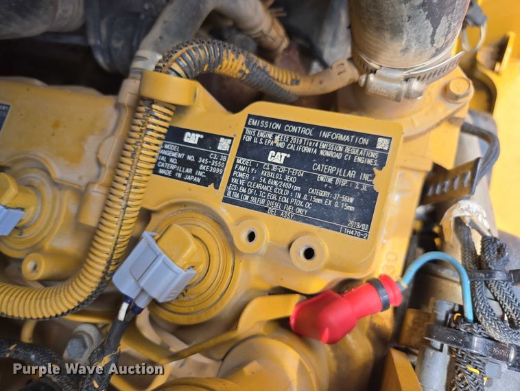 image for item DU2504 2019 Caterpillar 262D skid steer loader