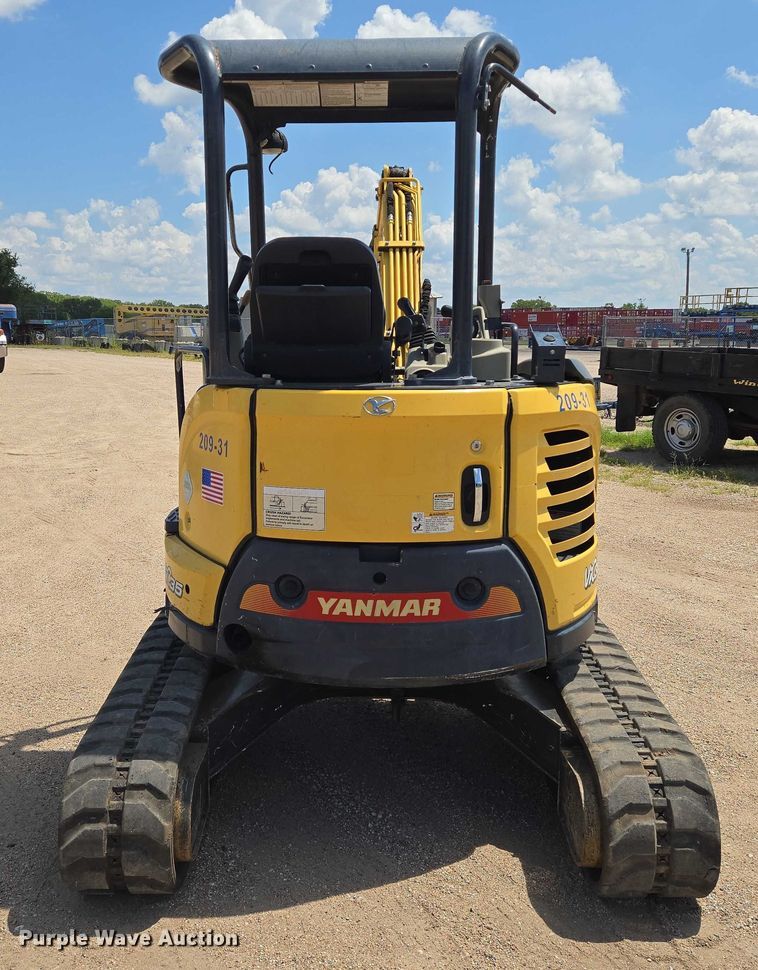 image for item DU6755 Yanmar VI035 6A mini excavator