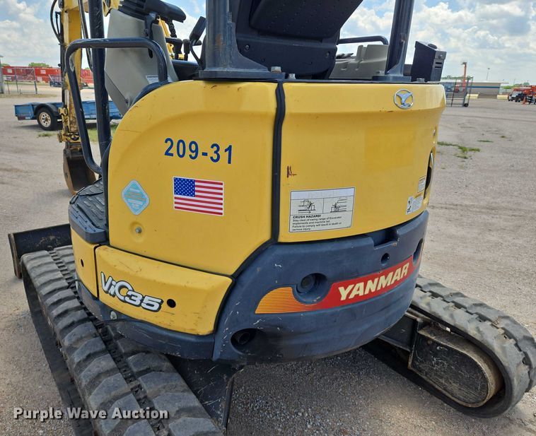 image for item DU6755 Yanmar VI035 6A mini excavator