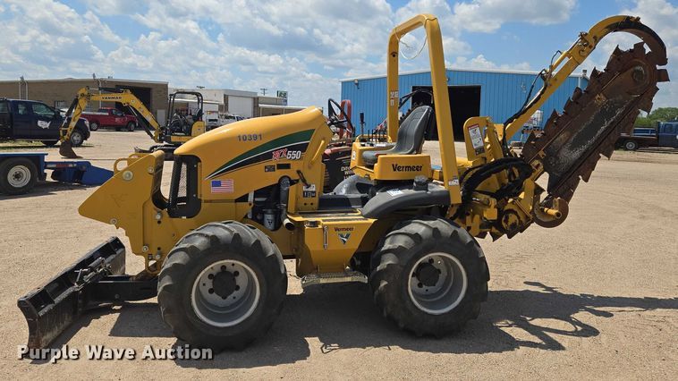 image for item DU6756 2019 Vermeer RTX550 trencher