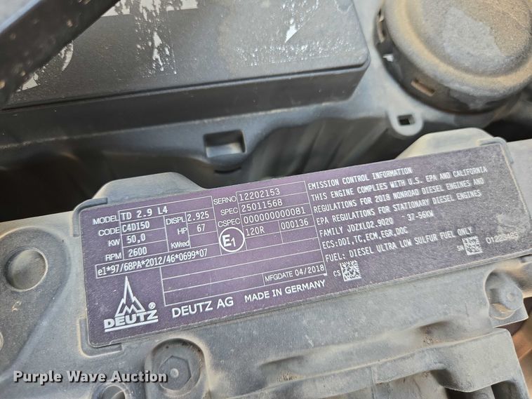 image for item DU6756 2019 Vermeer RTX550 trencher