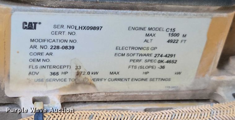 image for item DU7952 2007 Caterpillar 623G elevating scraper