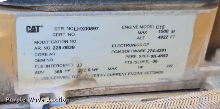 image for item DU7952 2007 Caterpillar 623G elevating scraper