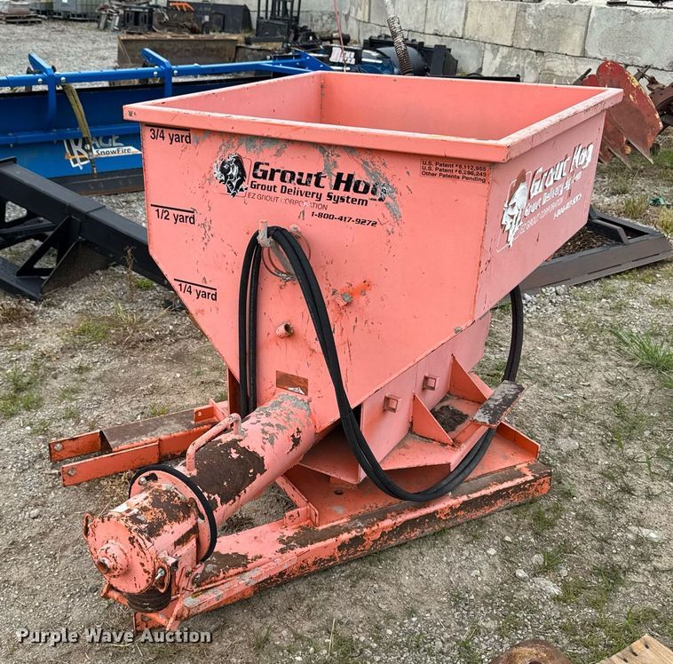 image for item DV2694 Grout Hog GH75 material delivery system  