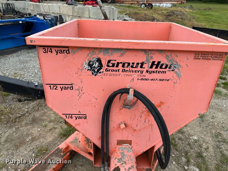 image for item DV2694 Grout Hog GH75 material delivery system  