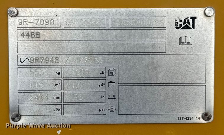 image for item DW3470 Caterpillar bucket