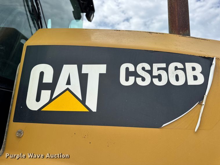 image for item DW3472 2016 Caterpillar CS56B single drum vibratory roller