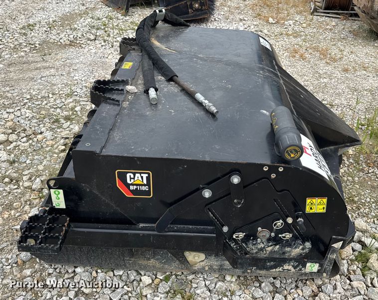 image for item DW3474 Caterpillar BP118C skid steer sweeper