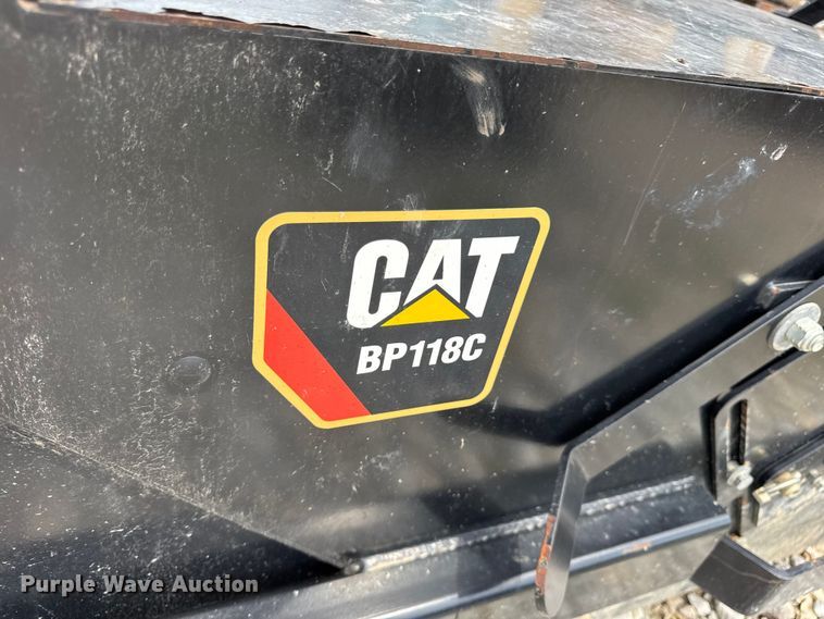 image for item DW3474 Caterpillar BP118C skid steer sweeper