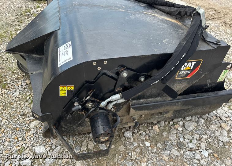 image for item DW3474 Caterpillar BP118C skid steer sweeper