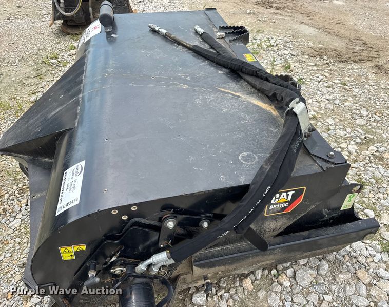image for item DW3474 Caterpillar BP118C skid steer sweeper